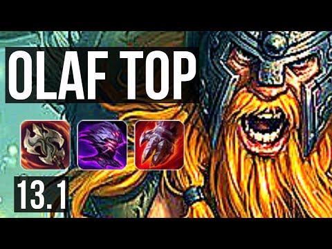 OLAF vs UDYR (TOP) | 7/0/7, 70% winrate, Godlike | EUW Grandmaster | 13.1