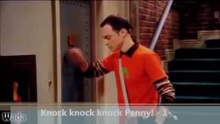 PENNY BIG BANG THEORY HOT KNOCK-Best of Penny and Sheldon