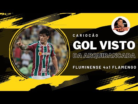 Gol do Cano visto da arquibancada | Fluminense 4x1 Flamengo | Final do Campeonato Carioca