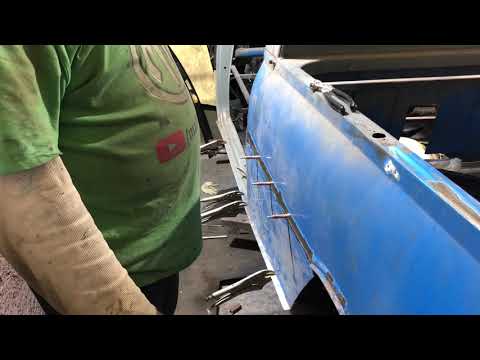 Classic Mini Pickup Restoration Ep19 - Rear Quarter Repair