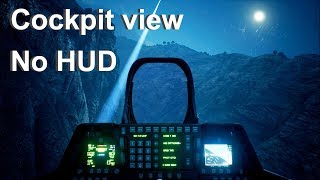 Flying like a lunatic in canyons (Ace Combat 7) ( Cape Rainy Assault&#39;s canyon )