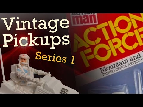Unboxing Recent Pickups of Action Force Series 1 Figures (Palitoy 1980s)