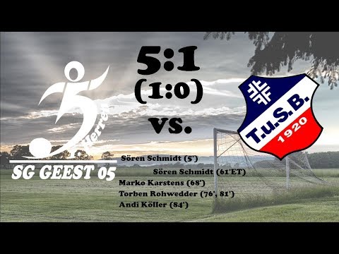 Highlights SG Geest 05 vs. TuS Bargstedt - 5:1 (1:0) - 16.09.2018