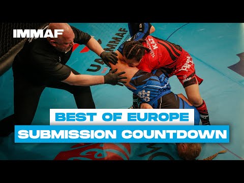 Best of European MMA: Top 5 Submissions Countdown | IMMAF