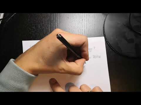 Zusammengesetzte Dreisatz RECHNEN kaufmännisch leicht und sinnvoll erklärt #dreisatz