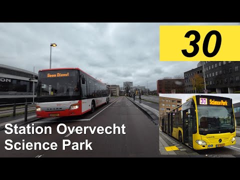 U-OV lijn 30: Station Overvecht - Science Park | Qbuzz Utrecht | Qbuzz 4108 | 2024