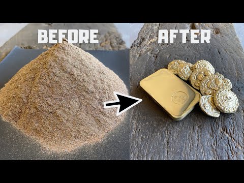 Metal Dust Melt Down - Powder To Perfection - ASMR Metal Alloy Dust Melting -Trash To Treasure