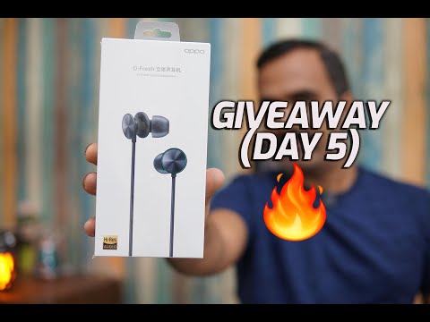 Giveaway 5: Oppo O Fresh Stereo Earphones