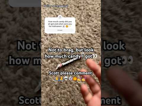 My Halloween 👻 🎃 candy #halloweencandy