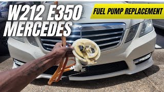 W212 E350 FUEL PUMP REPLACEMENT