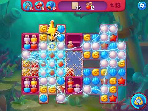 Fishdom Hard level 6234 no boosters フィッシュダム ハード [Friend's]