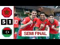 Morocco vs Libye 5-1 || Semi final futsal arab cup 2023