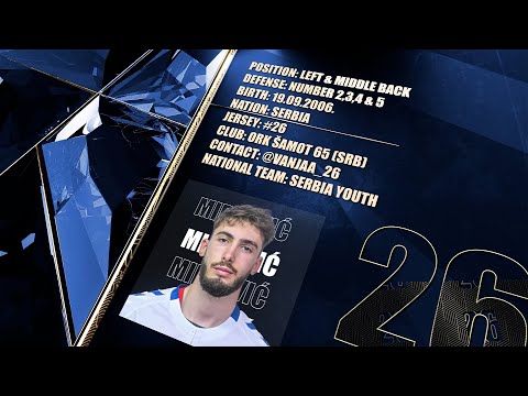 Vanja Mirkovic | Left/Middle Back | Highlights | Handball | CV | 2024/25
