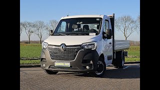 Renault MASTER 2.3 ac navi EURO6 flatbed truck < 3.5t for sale - Image 4 | Autoline KE Renault MASTER 2.3 ac navi EURO6 flatbed truck < 3.5t | Image 4 - Autoline