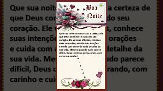 Linda mensagem de Boa Noite Confie, Deus Está Cuidando de Tudo #lindamensagem #mensagem#boanoite