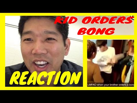 Kid orders bong. Package arrives and his mom wants to see him open it.  Reaction