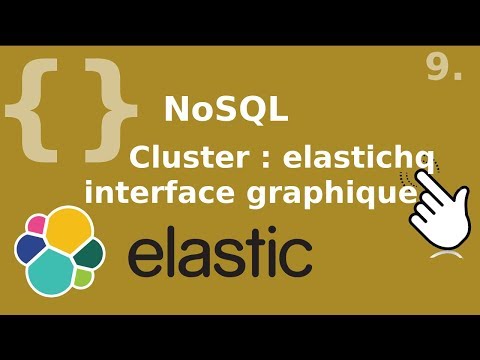 Elastic 9 ElasticHQ interface graphique pour nos clusters