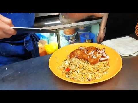 Singapore Egg Fried Rice - Pork Chop Sambal Fried Rice | Prawn Egg Fried Rice