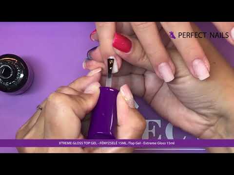 Hogyan Használd? Extreme Gloss Top Gél & Pixie Por Sturdust | Perfect Nails