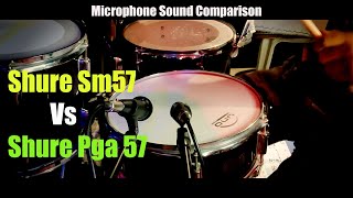Video thumbnail for Shure Sm57 Vs Shure Pga57 | Microphone Comparison & Sound Test | Snare Drum Sound | Drum Mic | by Dp Studio