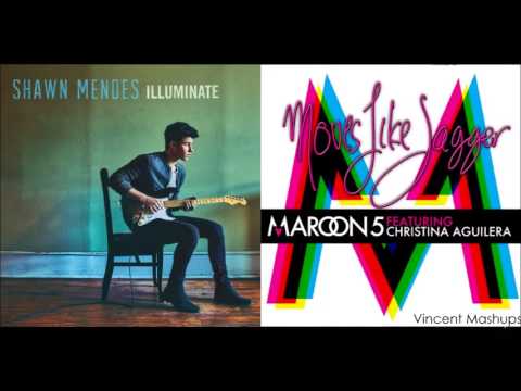 There's No Moves Like Jagger's (Mashup) | Shawn Mendes & Maroon 5 ft. Christina Aguilera