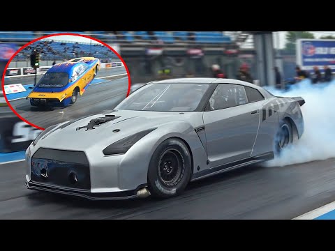 EUROPEAN AWD RECORD! 5-6 Cylinder Class at Doorslammers 2025 - Santa Pod Raceway