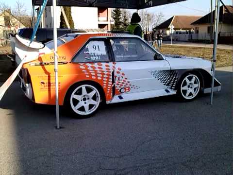 Audi Quattro S1 - Amazing start
