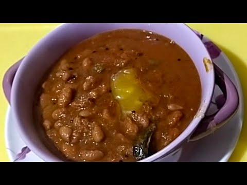 Rajma Masala curry recipe | Punjabi Style Rajma Recipe- (Kidney beans Curry)