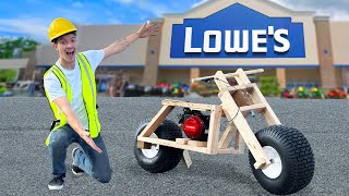 I Built a MINI BIKE From Lowes Parts