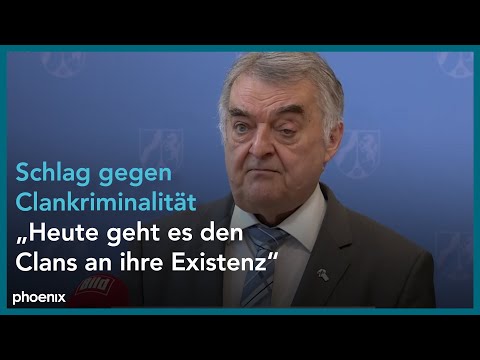 Herbert Reul zur Bekämpfung von Clankriminalität am 08.06.21