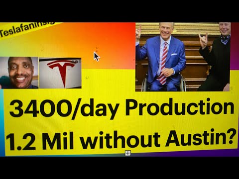 3400/day Teslas Without Berlin/Austin 2021 (a544)