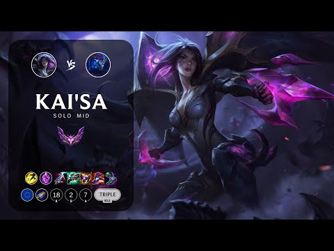 Kai'Sa Mid vs Aurelion Sol - EUW Master Patch 14.4