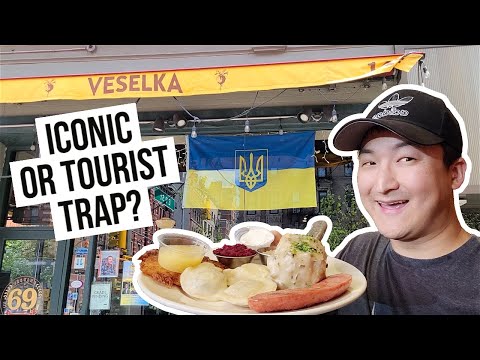 Is VESELKA A Tourist Trap? Trying NYC's ICONIC Ukrainian Restaurant