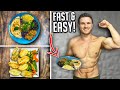 WHAT I ATE TODAY TO GAIN VEGAN MUSCLE 💪🏼🌱 Quick High Protein Meals!