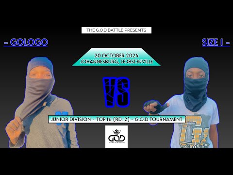 Gologo VS Size 1 - G.O.D Tournament (Top 16 - Junior) | The G.O.D Battle League