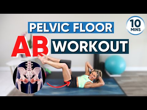 Pelvic floor abs workout (10 Min Follow Along)