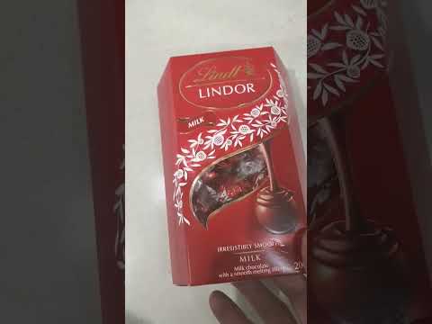 🍬🍫Lindt lindor choco milk #shorts