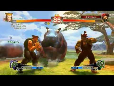 cripplesnake(guile) vs idjujuN95(akuma)