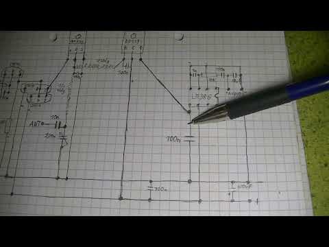 5 Watt Kurzwellen Quarz Sender mit AM IRF510 BD139 und LM386 - eflose #972