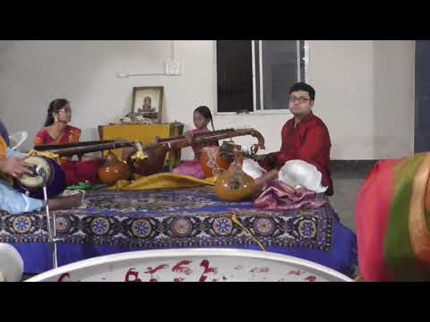 Narasimha mamava Bhagavan Nityam - Veena recital by Chi. RAMYA
