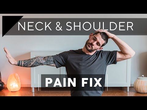 Stretches for Neck, Shoulder & Upper Back Pain Relief - Simple Routine!