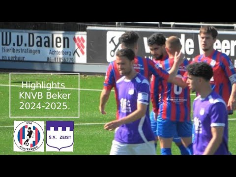 #Highlights #knvbbeker VVA Achterberg - sv Zeist 2024-2025.