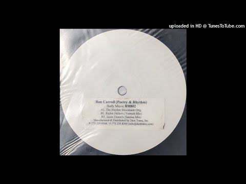 Ron Caroll - Poetry and Rhythm (The Rhythm Movement Original)