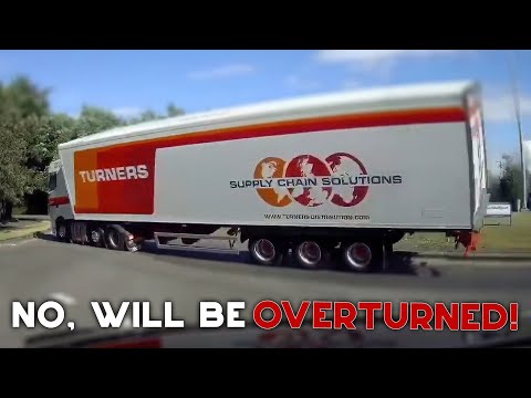 UNBELIEVABLE UK LORRY DRIVERS | Stuck Under Low Train Bridge, Poor Lorry, Close to Overturn! #8