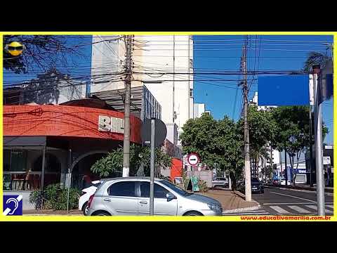 Tv Educativa Giro pela Cidade Avenida Rio Branco em Marília S.P