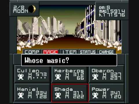 Shin Megami Tensei II part 25,The seven pillars