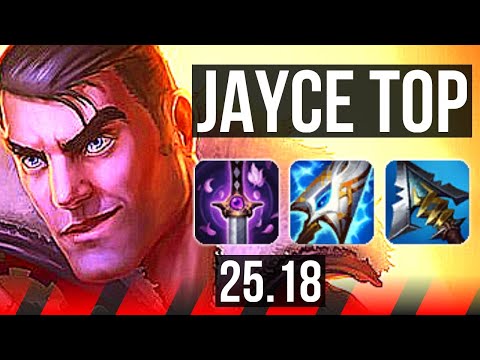 JAYCE vs GANGPLANK (TOP) | KR Master | 25.18