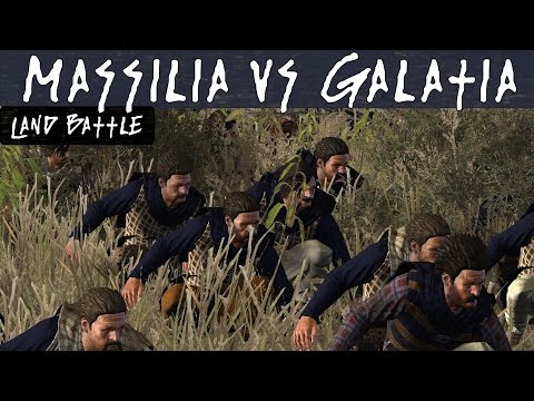 Total War Rome 2 Online Battle 208 Massilia vs Galatia
