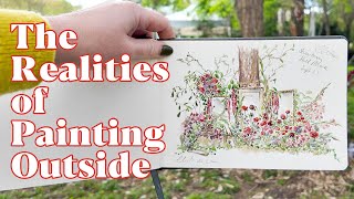 What Happens When You Paint Outdoors? The Realities of Plein Air Painting 🎨