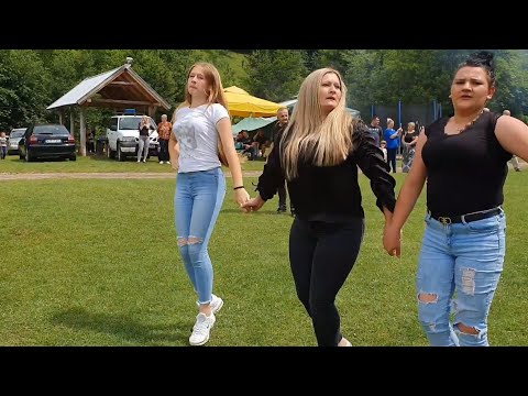 🔴 Zlatokosa Emina s mamom kolo vodi - Hrenovica - Lunje - Bosanski teferič